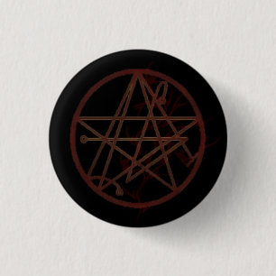 Necromancer's zegel ronde button 3,2 cm