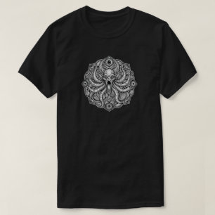 Necronomicon Cthulhu Magnum Tenebrosum Symbool T-shirt