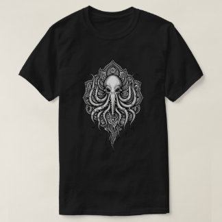 NECRONOMICON CULTE CTHULHU GRAPHIC DECAL T-Shirt