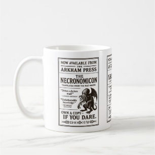 Necronomicon – nu verkrijgbaar bij Arkham Press Koffiemok