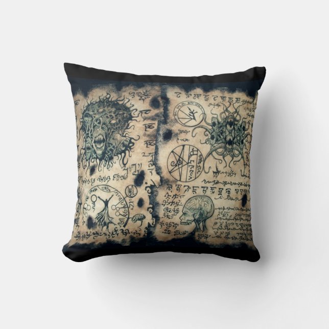 Necronomictopiloot Kussen (Voorkant)