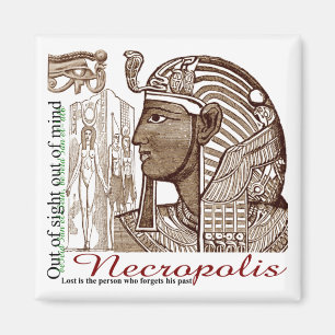 Necropolis uit zicht uit de geest magneet