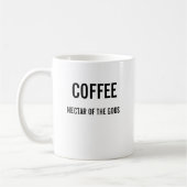 nectar de café des dieux mug (Gauche)