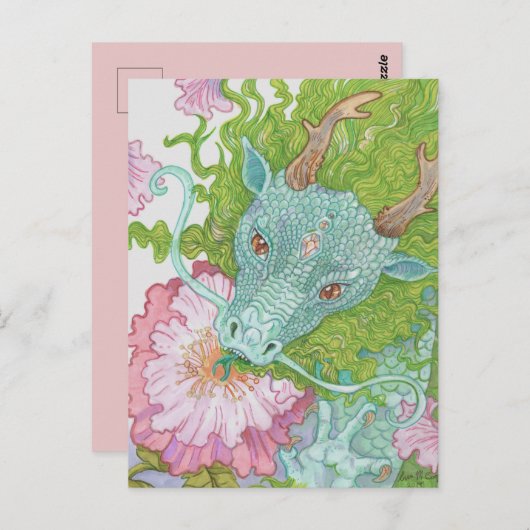 Nectar Dragon Briefkaart (Voorkant / Achterkant)