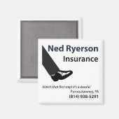 Ned Ryerson Fridge Magnet (Recto/Verso)