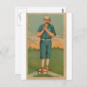 Ned Williamson, Chicago White Stockings Briefkaart (Voorkant / Achterkant)