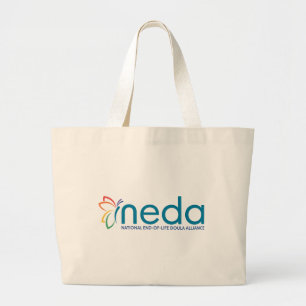 NEDA Logo & Butterfly Canvas tas