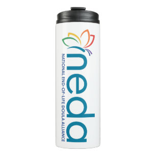 NEDA Logo Waterfles Thermosbeker