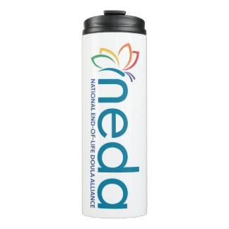 NEDA Logo Waterfles Thermosbeker