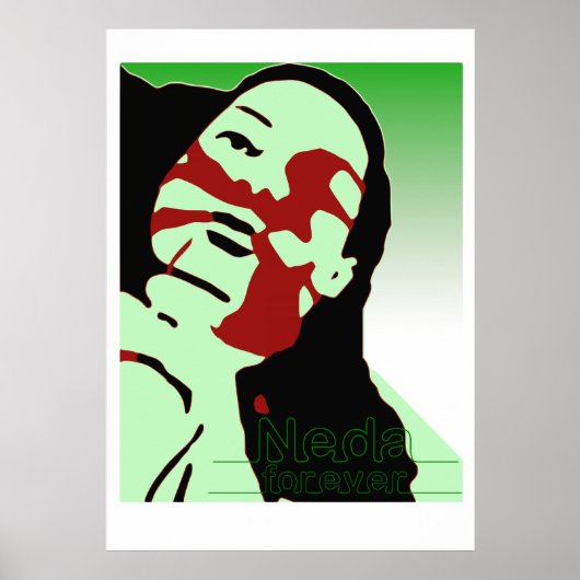neda_zazzle_A1 Poster (Voorkant)