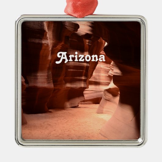 Neder Antelope Canyon Metalen Ornament (Voorkant)