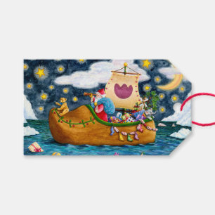 NEDERCH SHOE SANTA SHIP, ICEBERGS, WHALE, TEDDY BE CADEAULABEL