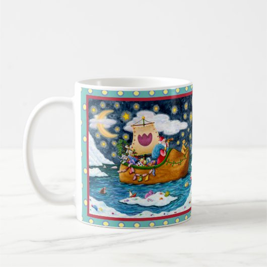 NEDERCH SHOE SANTA SHIP, ICEBERGS, WHALE, TEDDY BE KOFFIEMOK (Links)