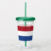Nederland Acryl Drinkbeker (Voorkant)