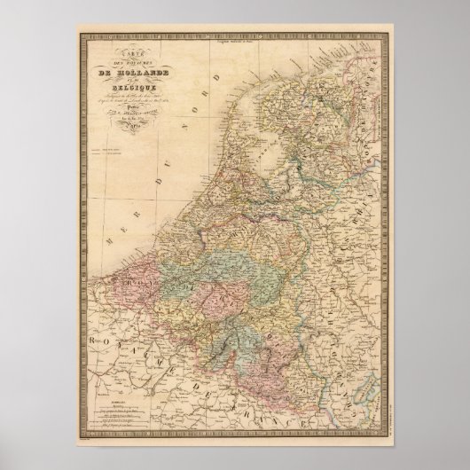 Nederland, België 2 Poster (Voorkant)