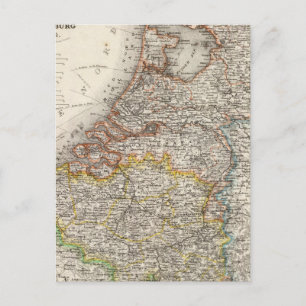 Nederland, België, Luxemburg Briefkaart