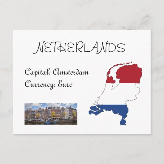 Nederland Briefkaart (Voorkant)