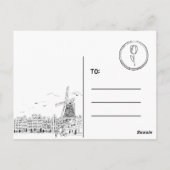 Nederland Briefkaart (Achterkant)