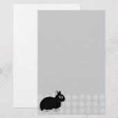 Nederland Dwarf Rabbit Silver Marten Stationery Briefpapier (Voorkant / Achterkant)