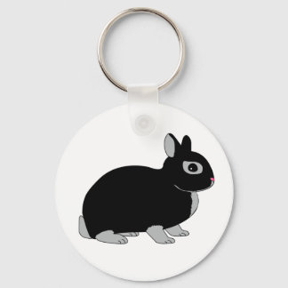 Nederland Dwarf Rabbit Sleutelhanger