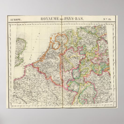 Nederland, Europa 13 Poster (Voorkant)