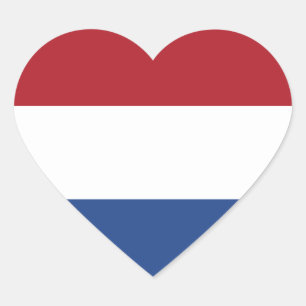 nederland hart sticker