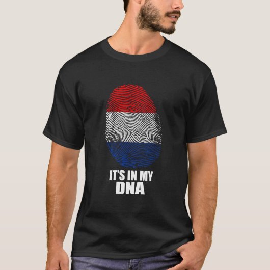 Nederland Het is mijn DNA T-shirt (Voorkant)