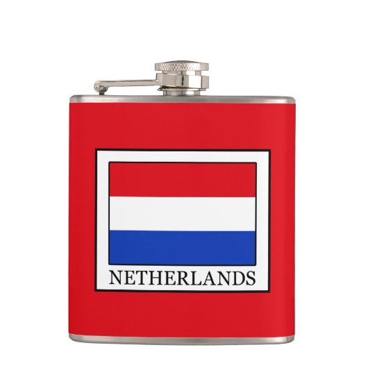 Nederland Heupfles (Voorkant)