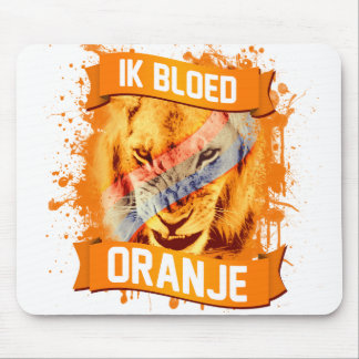Nederland "I Bleed Oranje" in het Nederlands Muismat