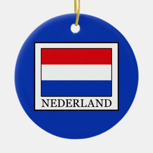 Nederland Keramisch Ornament (Voorkant)