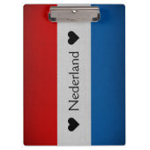 & Nederland Klembord (Voorkant)