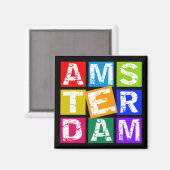 Nederland koelkastmagneet magneet (Voorkant / Achterkant)