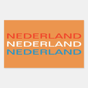 Nederland koffer sticker