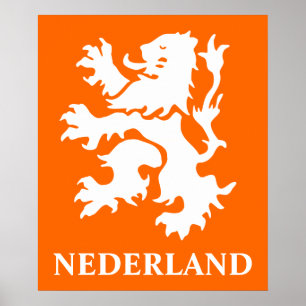 Nederland Lion Rampant Poster