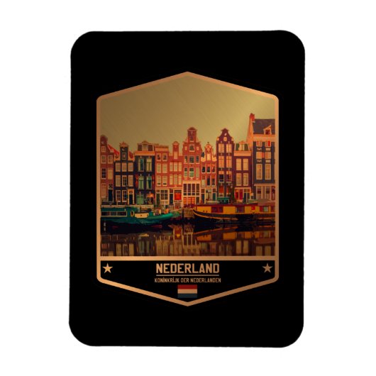 Nederland Magneet (Verticaal)