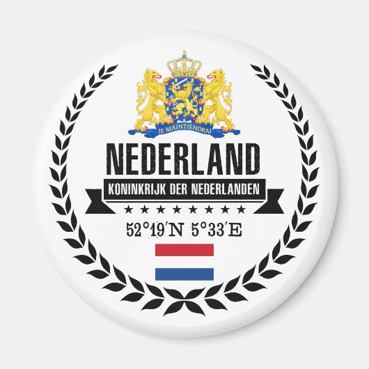 Nederland Magneet (Voorkant)