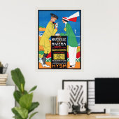 Nederland Marseille Vintage Poster 1913 (Thuiskantoor)