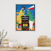 Nederland Marseille Vintage Poster 1913 (Keuken)