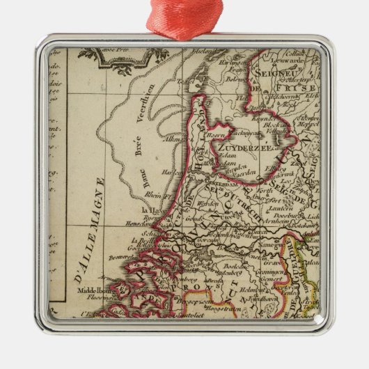 Nederland Metalen Ornament (Voorkant)