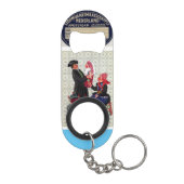 " Nederland" Mini Flessenopener (Achterkant)