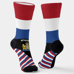 Nederland, mode, Nederlandse vlag, patriottisch Sokken