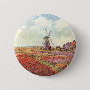 Nederland - Monet Ronde Button 5,7 Cm