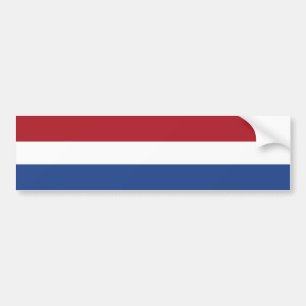 Nederland - Nederlandse vlag Bumpersticker