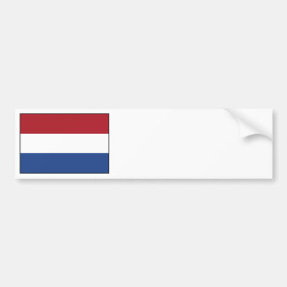 Nederland - Nederlandse vlag Bumpersticker