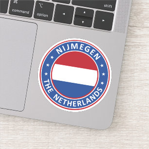 Nederland, Nijmegen Sticker