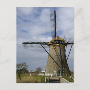 Nederland (ook bekend als Holland), Kinderdijk. 19 Briefkaart