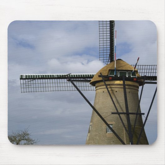 Nederland (ook bekend als Holland), Kinderdijk. 19 Muismat (Voorkant)