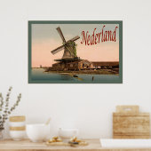 Nederland ~ Poster Vintage voyage (Cuisine)