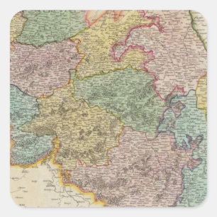Nederland Vierkante Sticker
