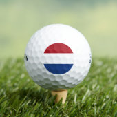 Nederland Vlag ssf gbcnt Golfballen (Insitu Shirt)